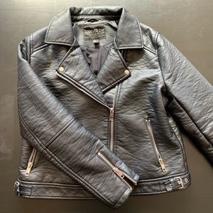 Forever 21 plus matte “leather” jacket